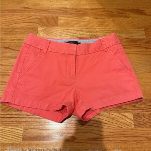 J. Crew Coral Chino Women's Shorts